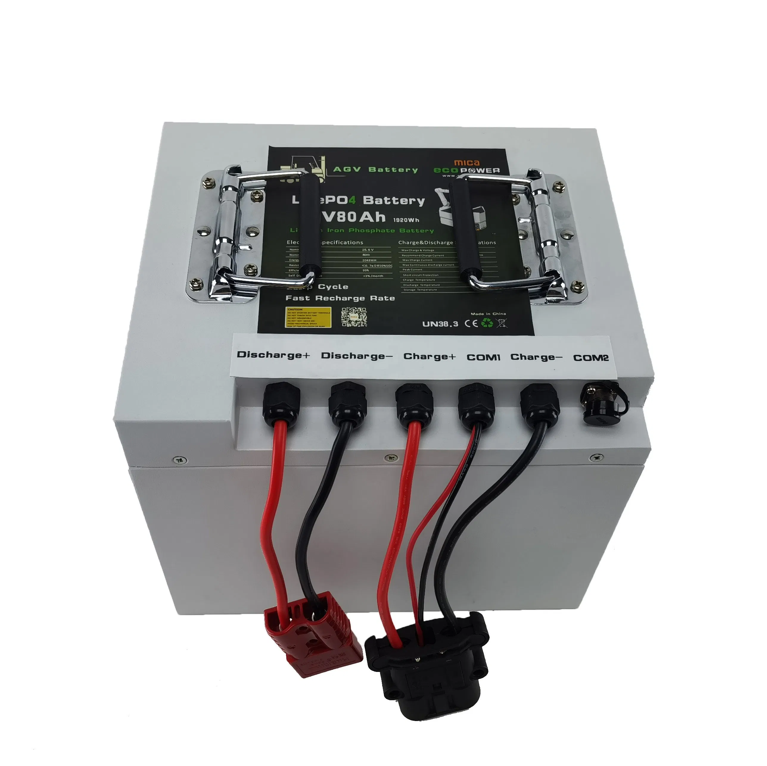 Mica Agv LiFePO4 Battery 24V 80ah Lithium Iron Phosphate Battery Pack Automatic Guided Vehicle Lithium Battery Pack