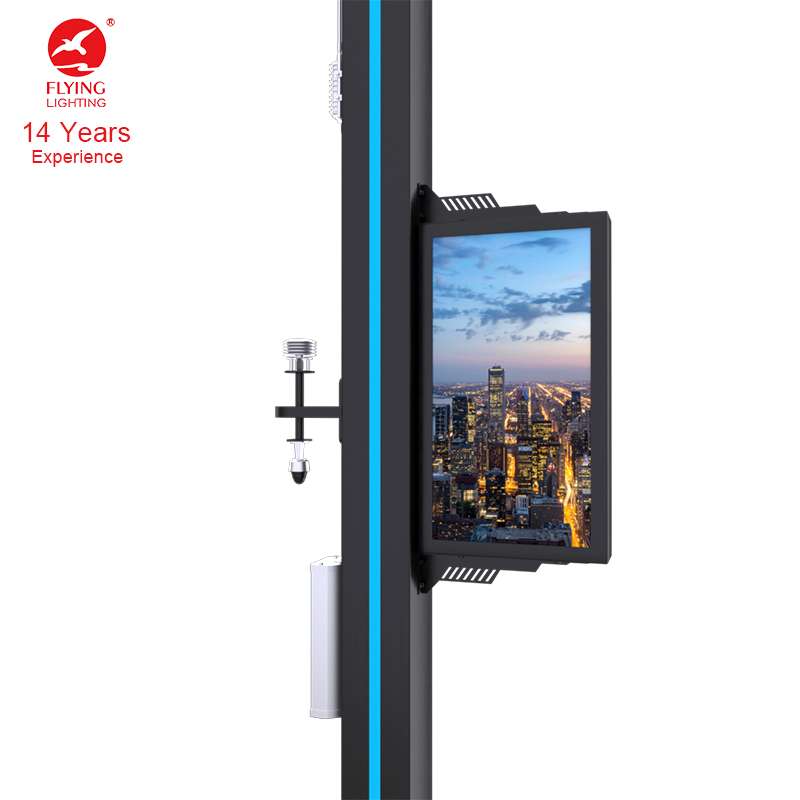 Hot Sell LED Road Lighting Pole Intelligent WiFi Street Light EV Charging Station Smart Street Lamp With Camera