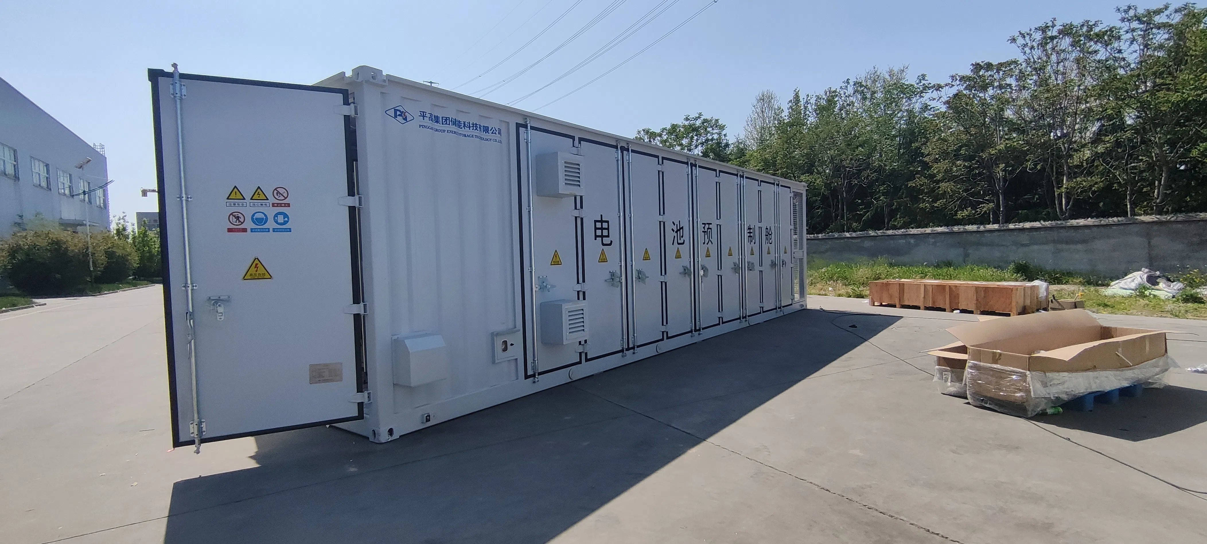 Commercial 6.7mwh LiFePO4 Energy Storage Container Ess with High Capacity for Industrial Use
