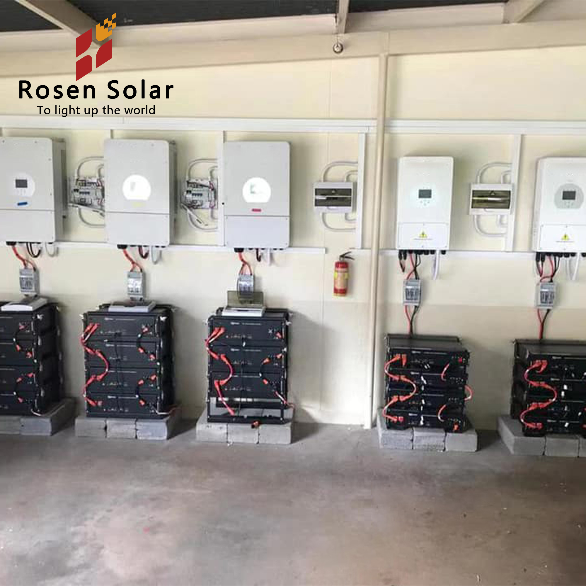 Ess Battery Storage Bank 200ah 300ah Rack 48V Solar Battery Storage 100ah