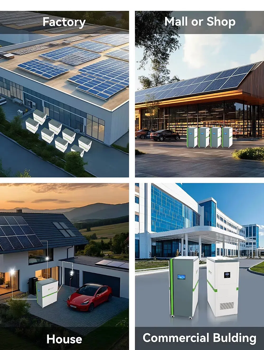 Top Selling 100kwh Air Cooling Ess Industrial & Commercial Energy Storage Factory Wholesale for Solar Power