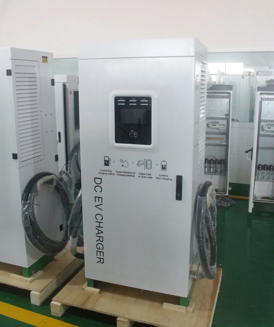 Wholesale High Efficiency Gbt CCS2 DC 120kw Best Commercial Floor-Standing EV Solar Car Charging Station