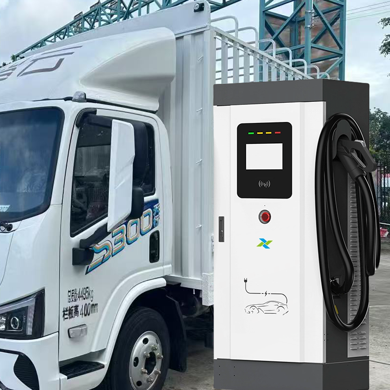 New Level 3 60kW Floor-Mounted DC EV Charging Station with Touch Screen OCPP Public