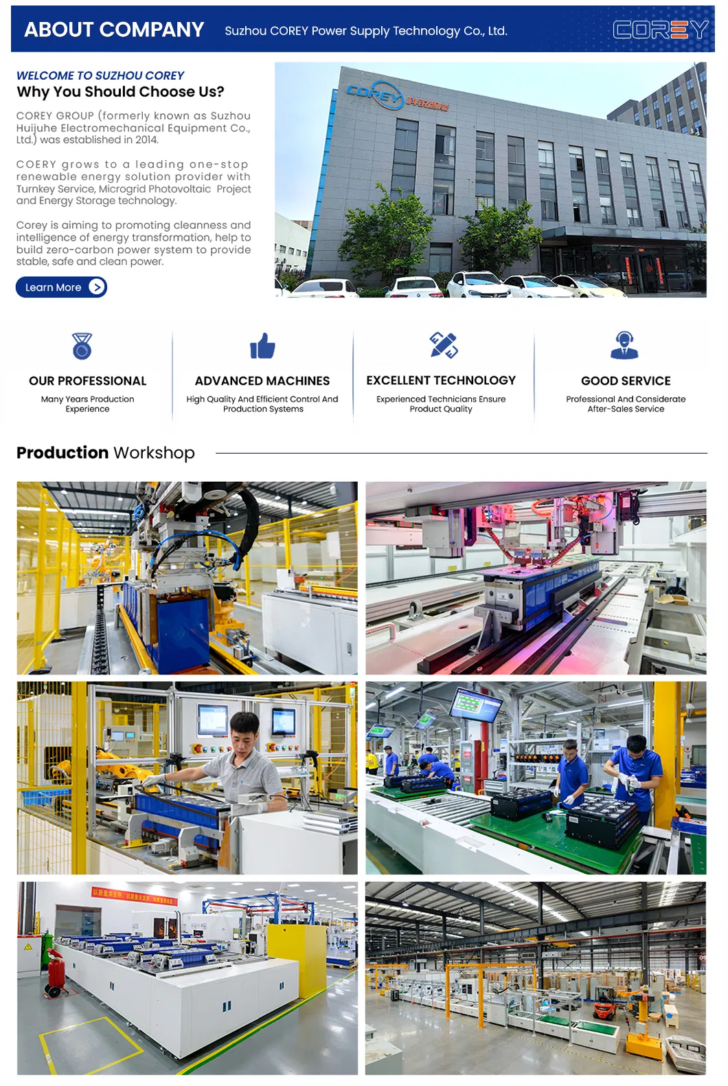 Manufacturing Center Area A