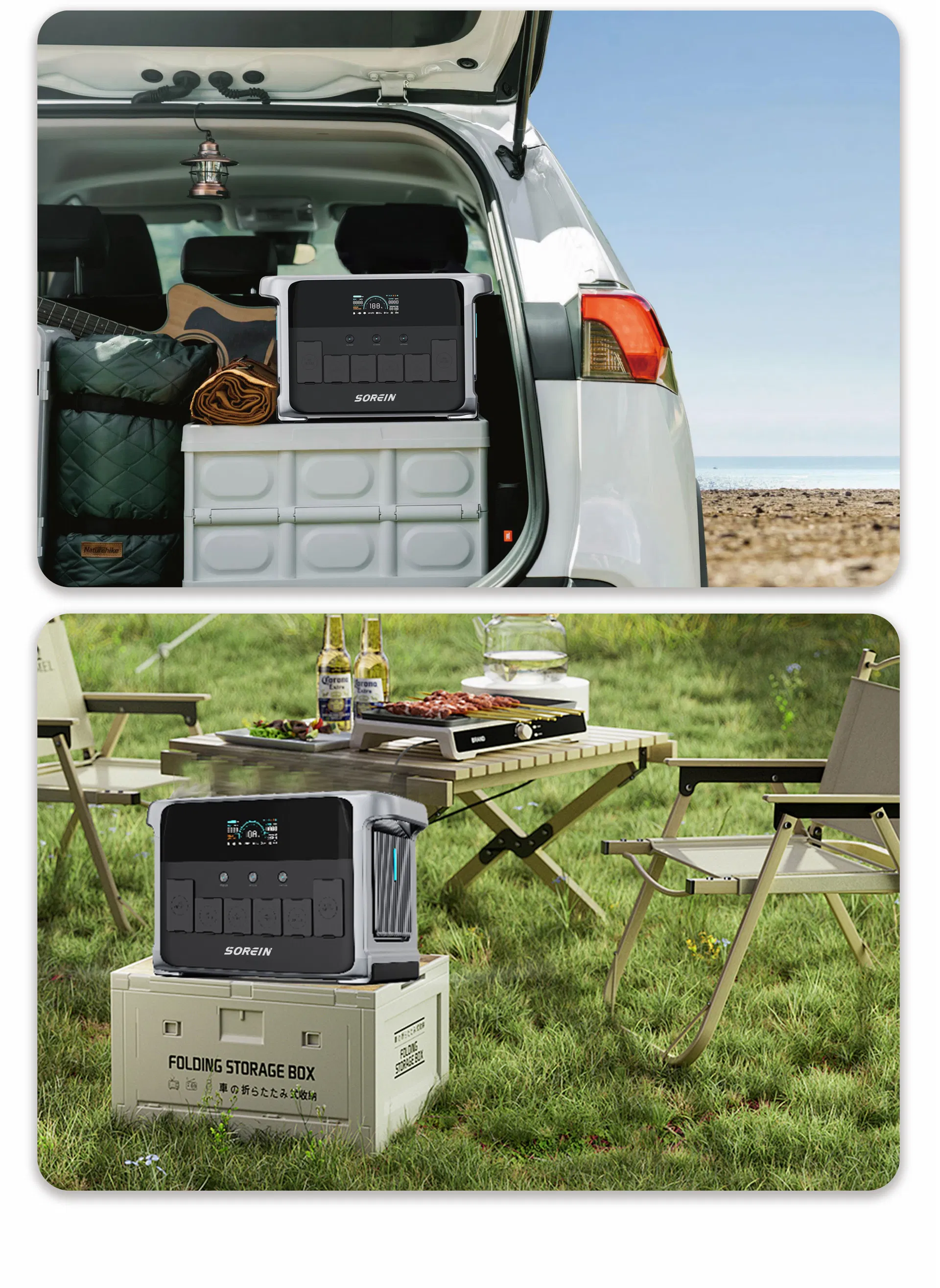 3000W Portable Solar Generator 1000W 2000W Portable Power Station 2kw