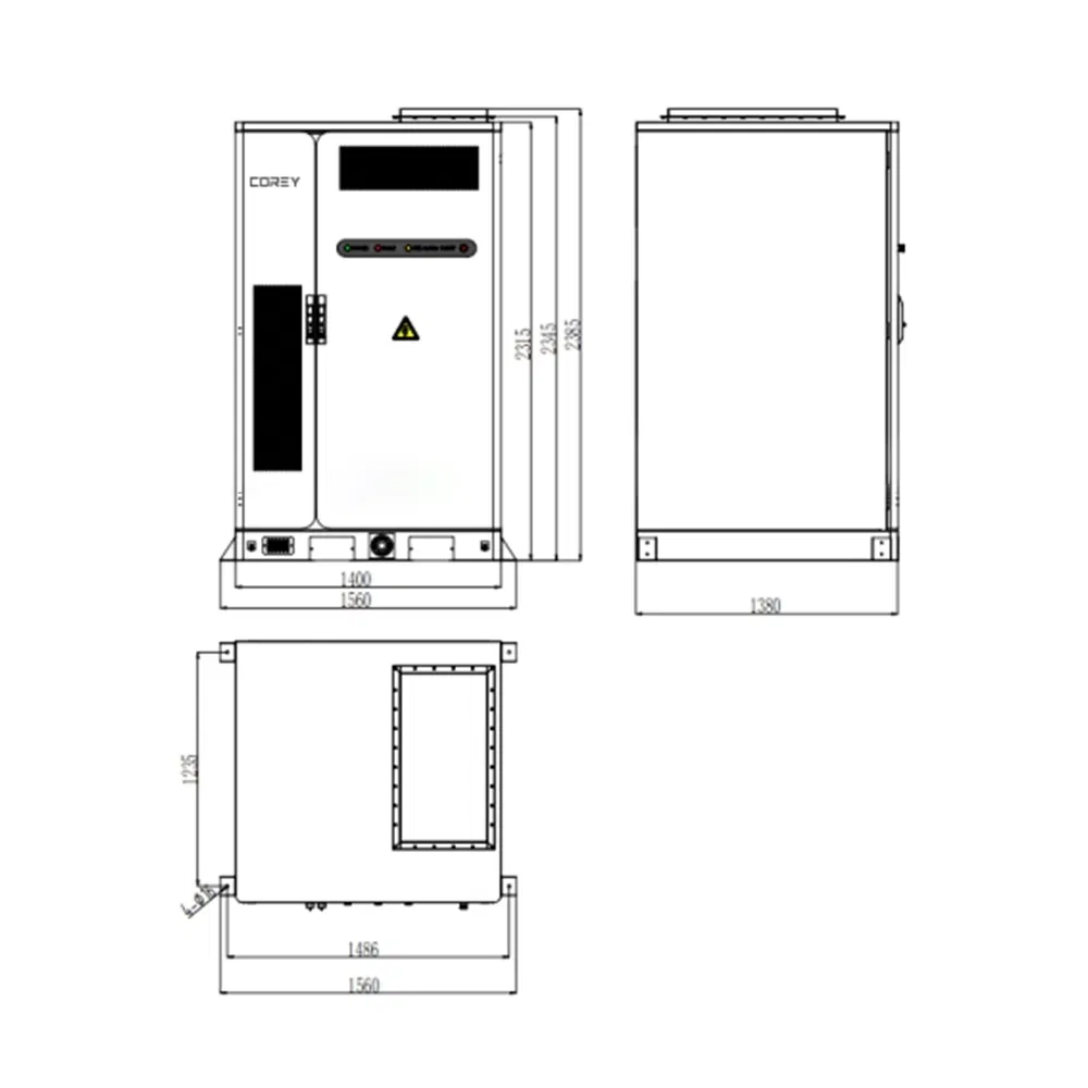 215kwh Europe's Outdoor Corey Ess Industrial and Commercial Energy Storage