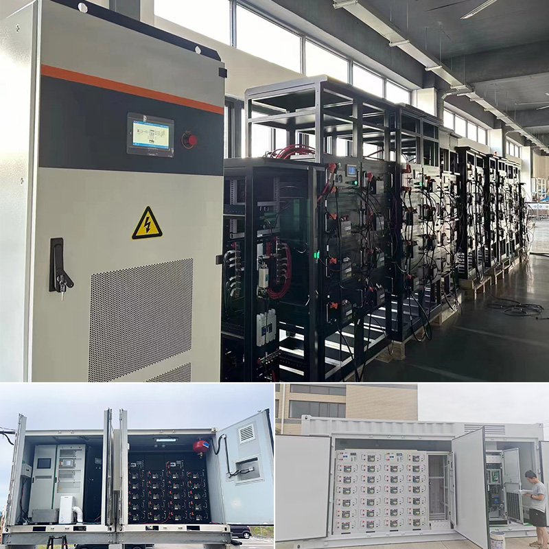 Scalable 1MWh LiFePO4 BESS 500kW Grid-scale Energy Storage System Containerized Air Cooling for Solar Farm &amp; Factory
