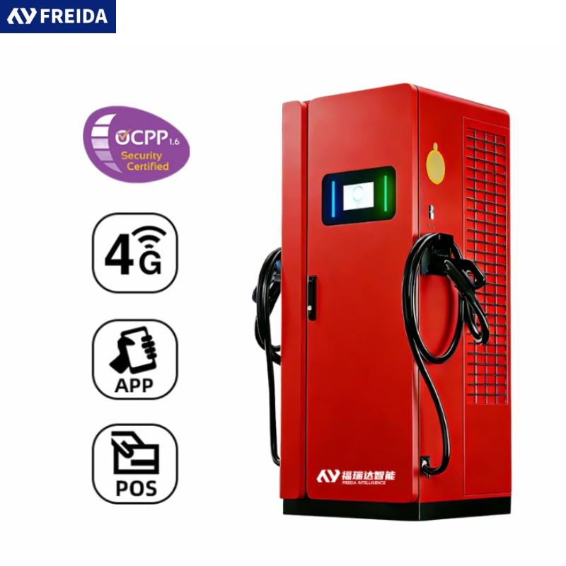 Manufacture Sale Solar Power DC-DC Commercial Public Use 80kw 120kw 160kw 180kw Dual Gun Ocpp 1.6j GB/T CCS Chademo DC Electric Bus Taxi DC EV Charging Station