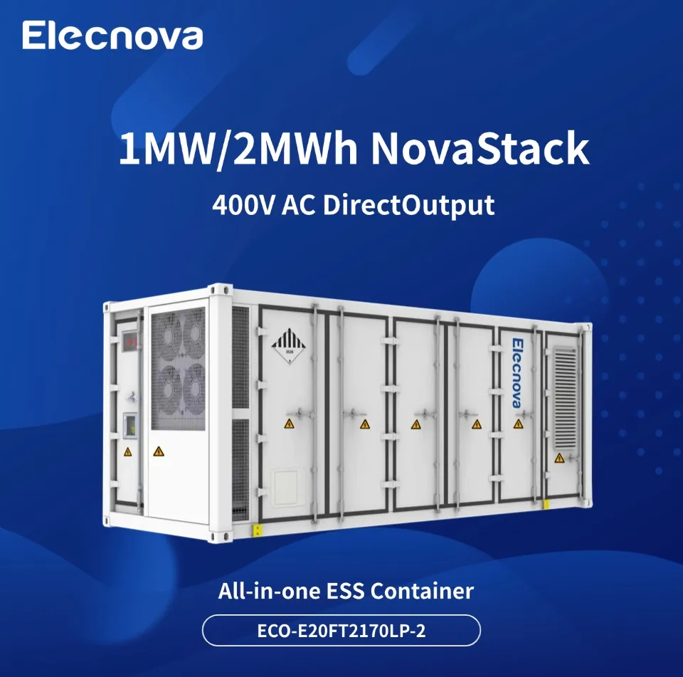 Containerized Ess Energy Storage System 1000kw 2170kwh