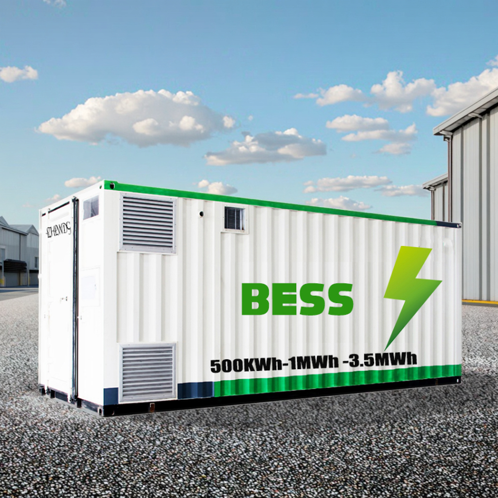 1MWh 500kW 20FT Industrial Commercial Container Lithium Ion LiFePO4 Grid Energy Storage BESS System 415V Air Cooling ODM