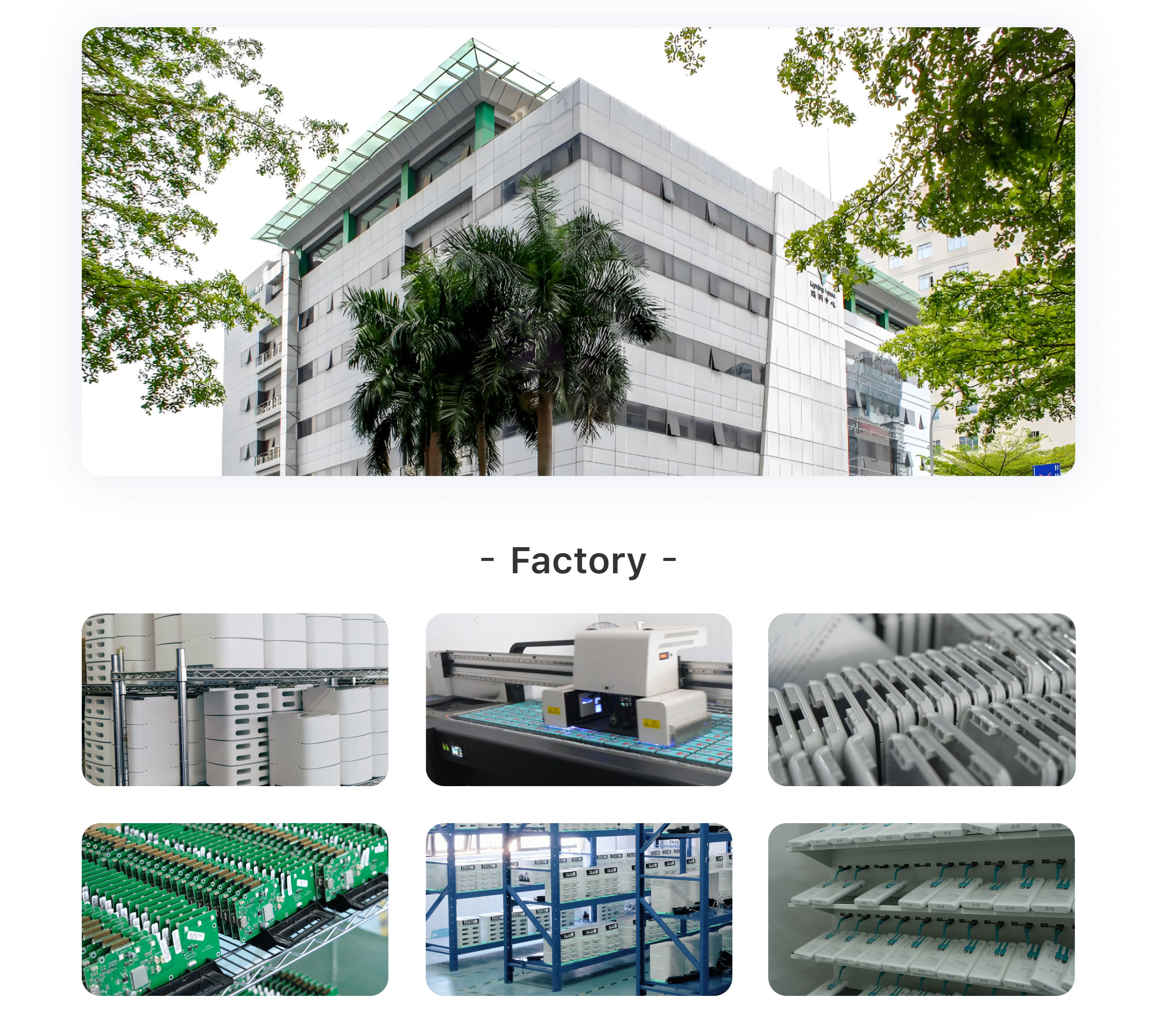 Quality assembly line and components testing