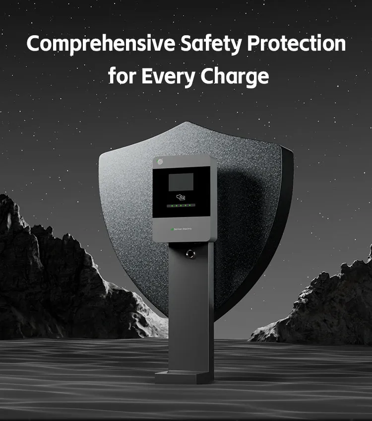 CE AC Electric Car Charging Station Solar EV Charger Type1/Type2/Gbt/Nacs with APP-Control