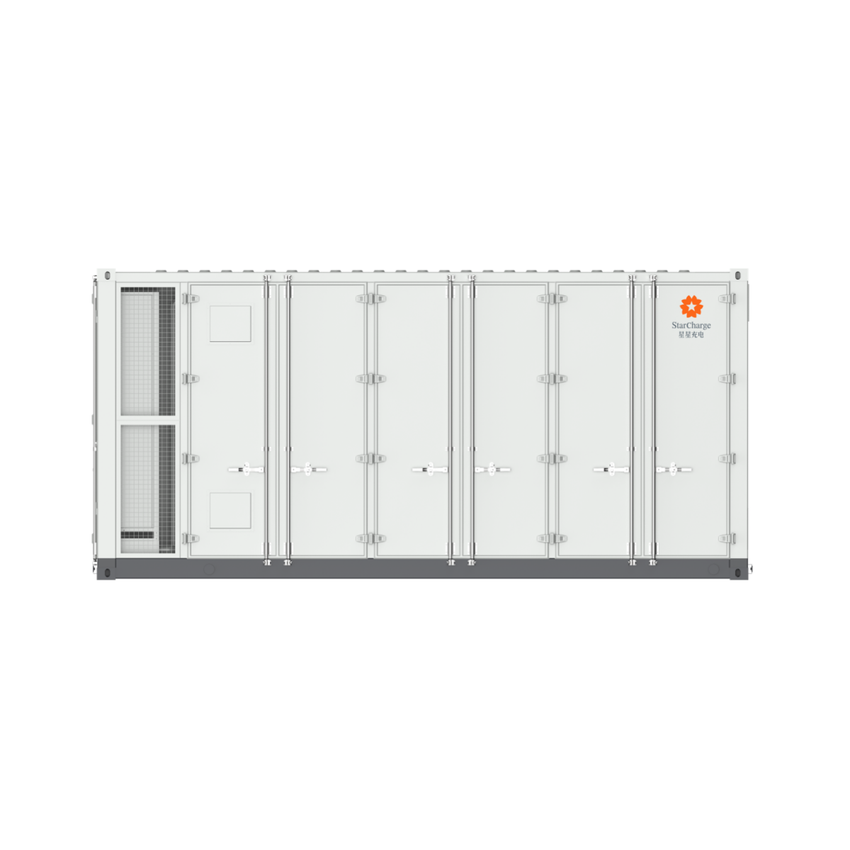 Utility Scale 5MWh Energy Storage Container 2.5MW Grid-Forming PCS LFP BESS with AI Thermal Management