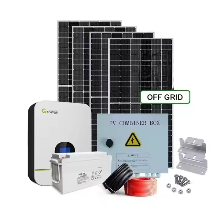5kw 10kw 15kw 20kw off Grid and Hybrid Solar Power System Kit 20kw 25kw 30kw Solar Power Energy System Storage Home Lithium