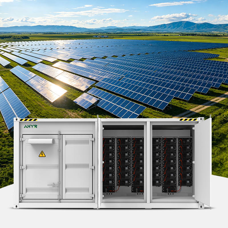Scalable 1MWh LiFePO4 BESS 500kW Grid-scale Energy Storage System Containerized Air Cooling for Solar Farm &amp; Factory