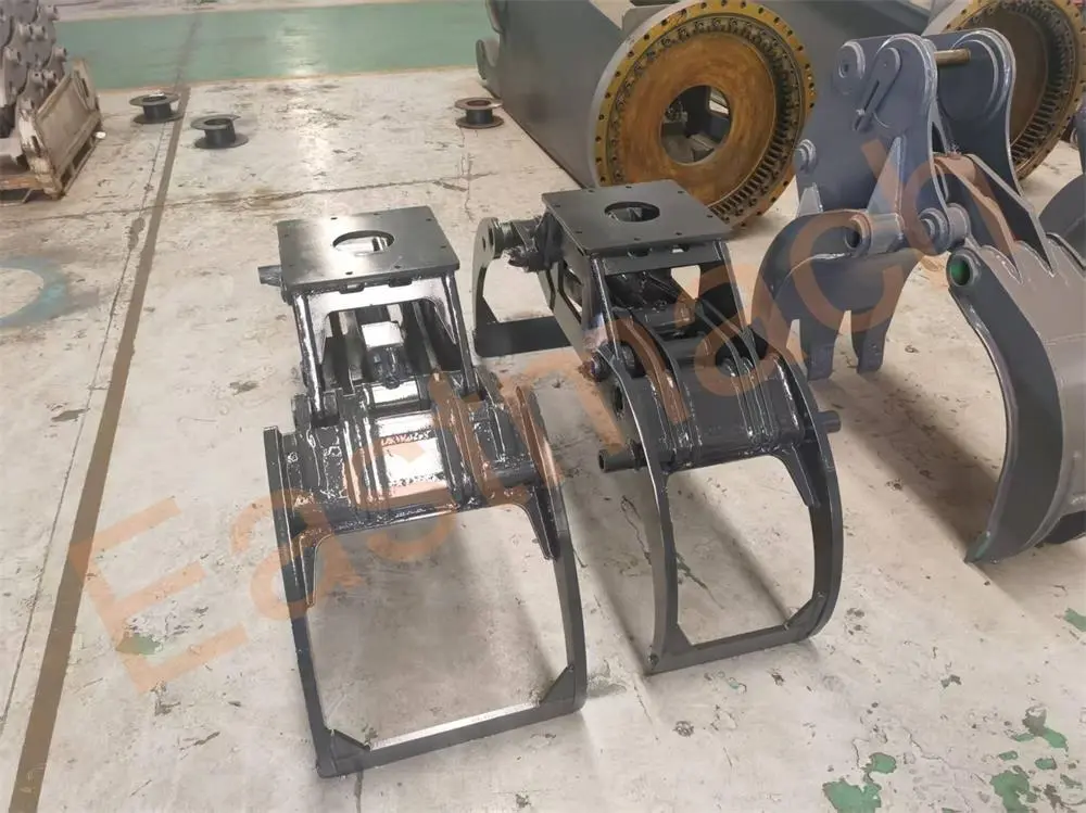 Light log Grapple for excavator for sale (2)