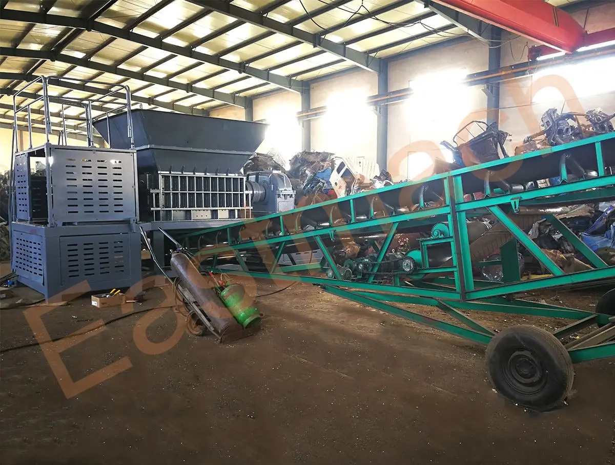 China Two Shaft Metal Shredder for sale Manufacturer, Companies