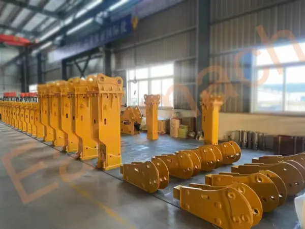 China Box Silenced Hydraulic Rock Breaker for excavator for sale Manufacturers, Companies