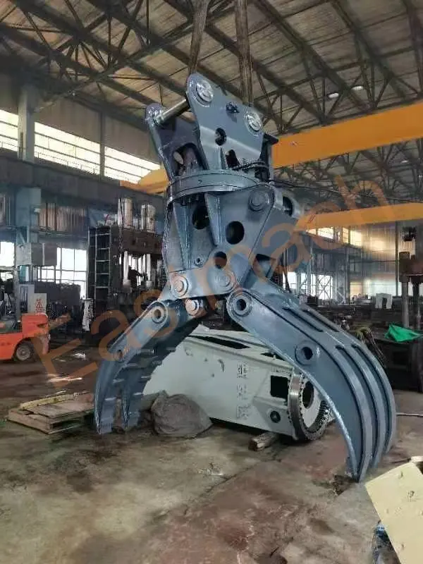 Excavator Grapple Detail 2