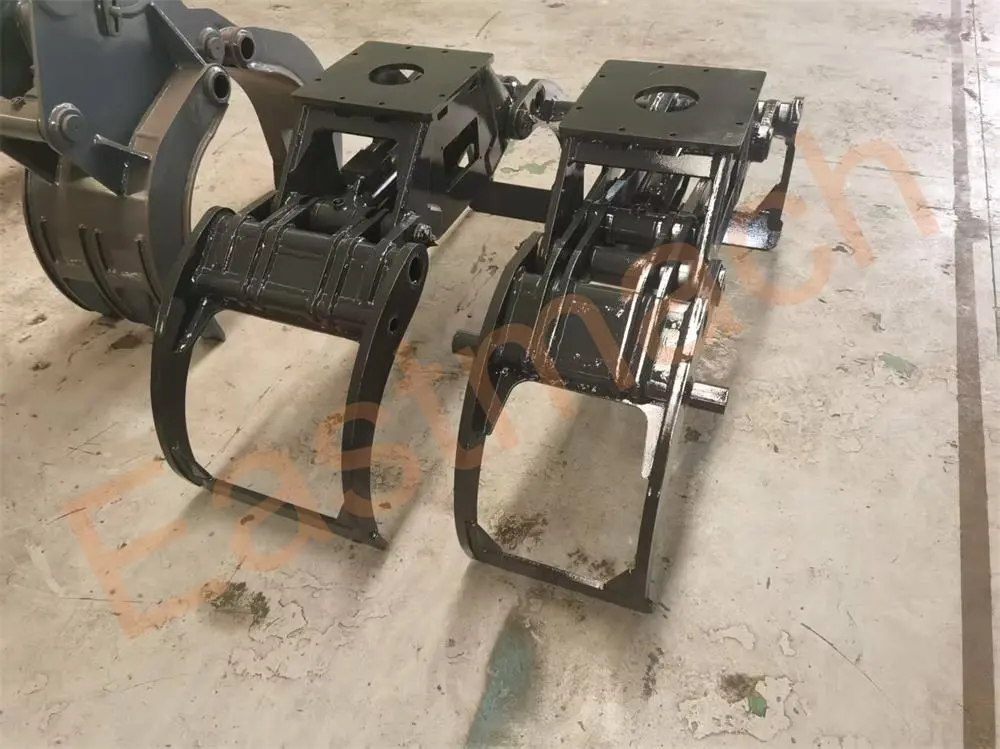 Light log Grapple for excavator for sale (1)