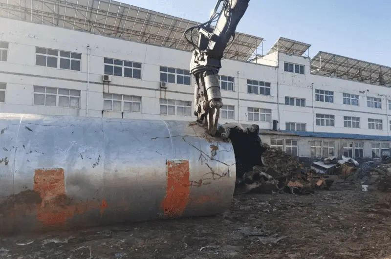 Double Cylinder Shear Operation 3