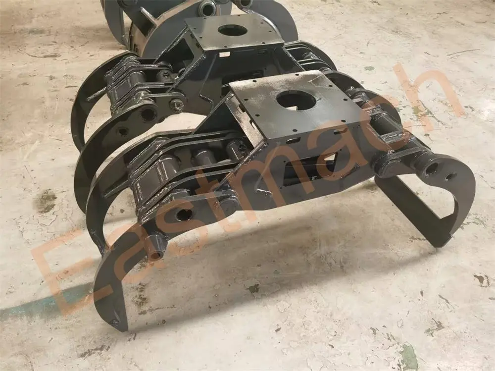Light log Grapple for excavator for sale (3)
