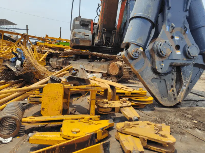 Buy Double Cylinder Steel Shear for excavator for sale Supplier, Companies