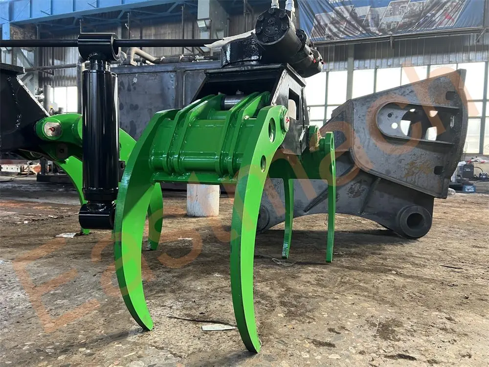 China Finger log Grapple for excavator for sale Supplier, Suppliers