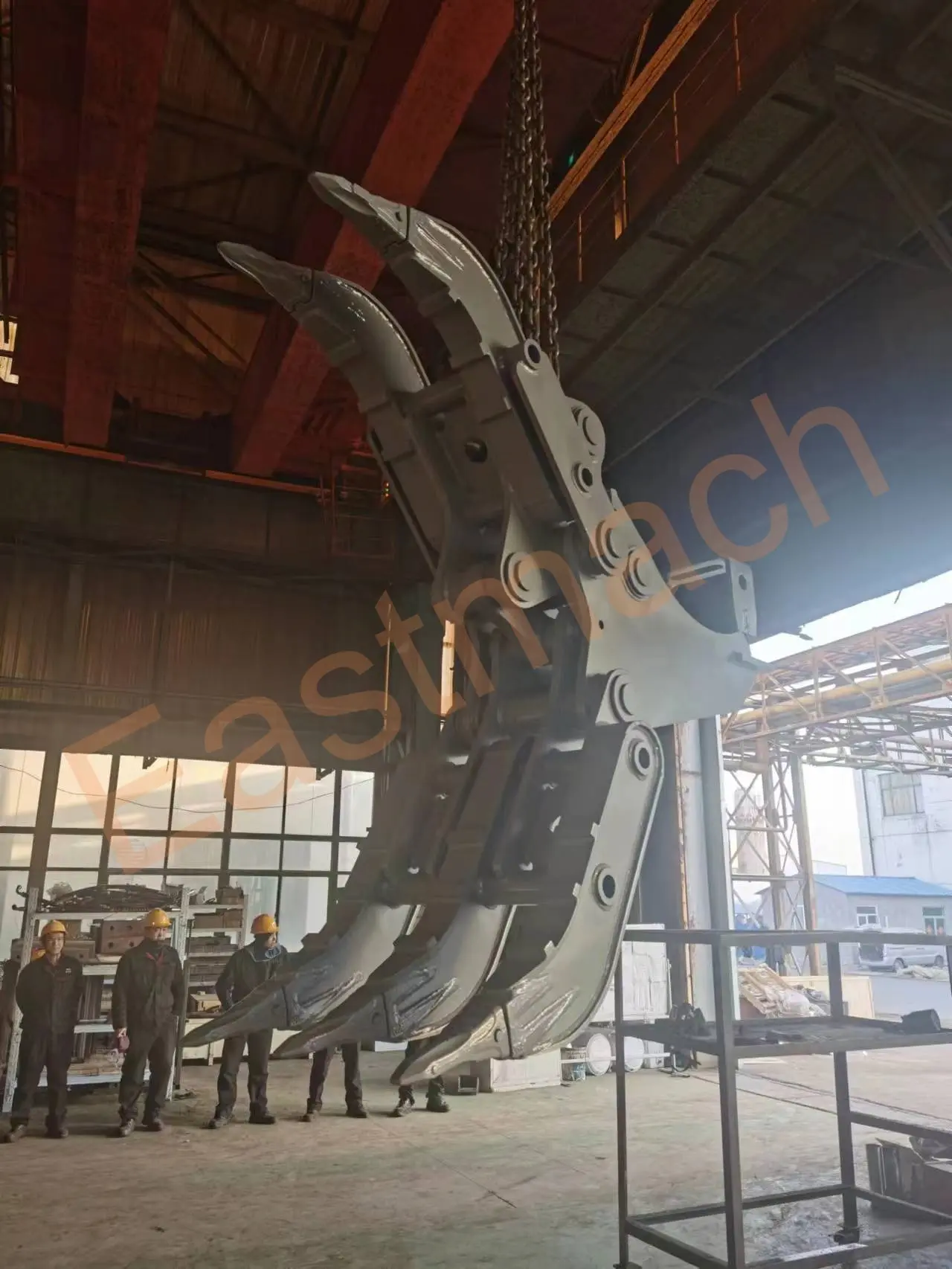 Excavator Grapple Detail 3