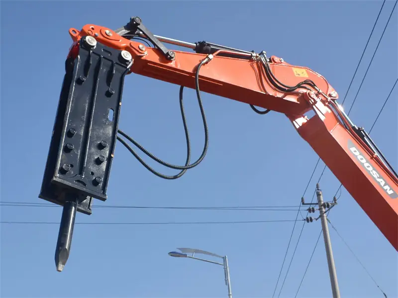 Buy Best Hydraulic Rock Breaker(Top Type) for excavator for sale Companies, Company