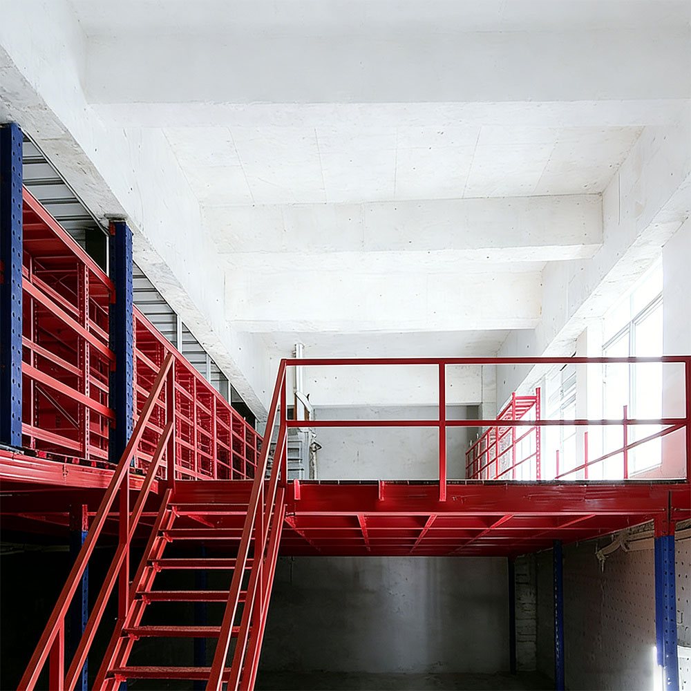 Customizable Multi-Level Mezzanine Rack System Heavy Duty Steel Storage Mezzanine Racking Platform