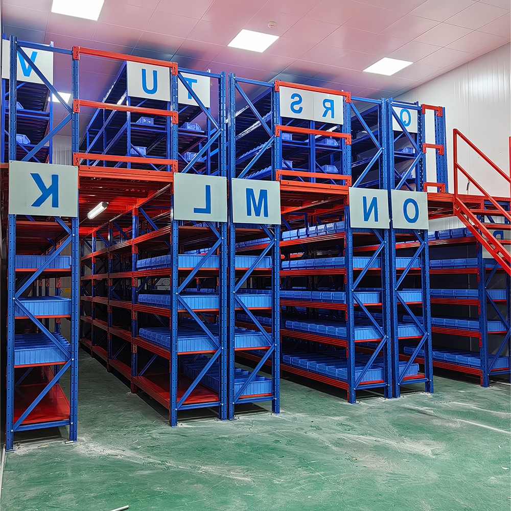Durable Heavy Duty Mezzanine Floor System Racking Steel Mezzanine Pallet Rack Warehouse Storage