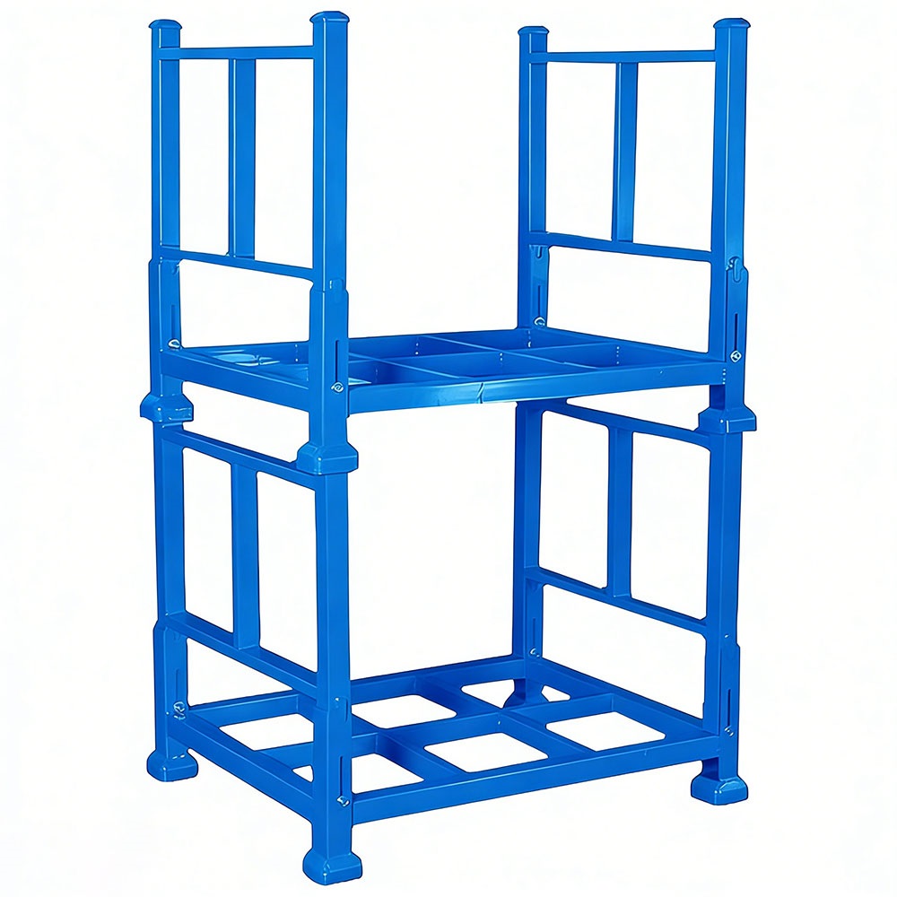 Wholesale Customizable Foldable Stacking Racking Warehouse Stackable Storage Racking Adjustable Heavy Duty Shelves for Factory