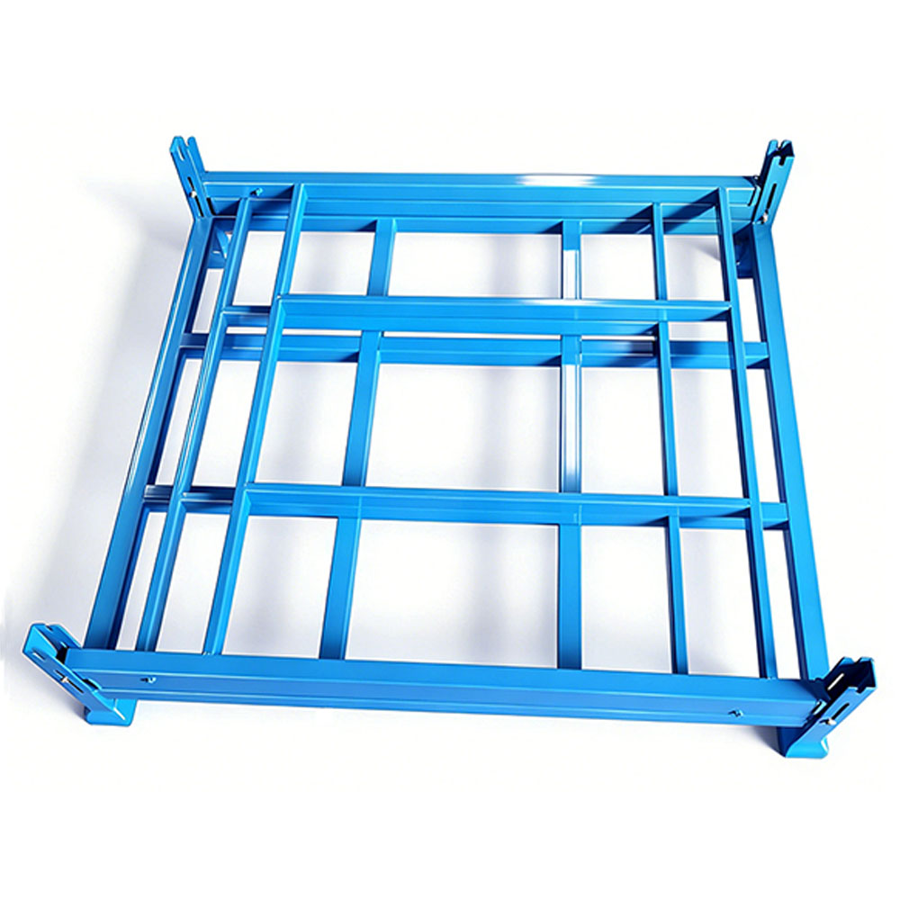 Customizable Heavy Duty Cold Rolled Steel Foldable Stacking Racking Warehouse Pallet Storage Racking Adjustable Folding Shelves