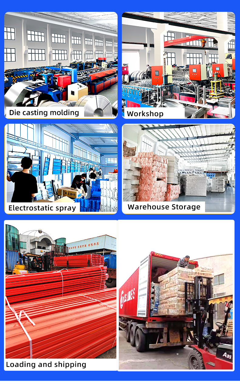 Customized Mobile Wire Shelving Tilted Anti-Roll Warehouse Storage With Wheels for Warehouse