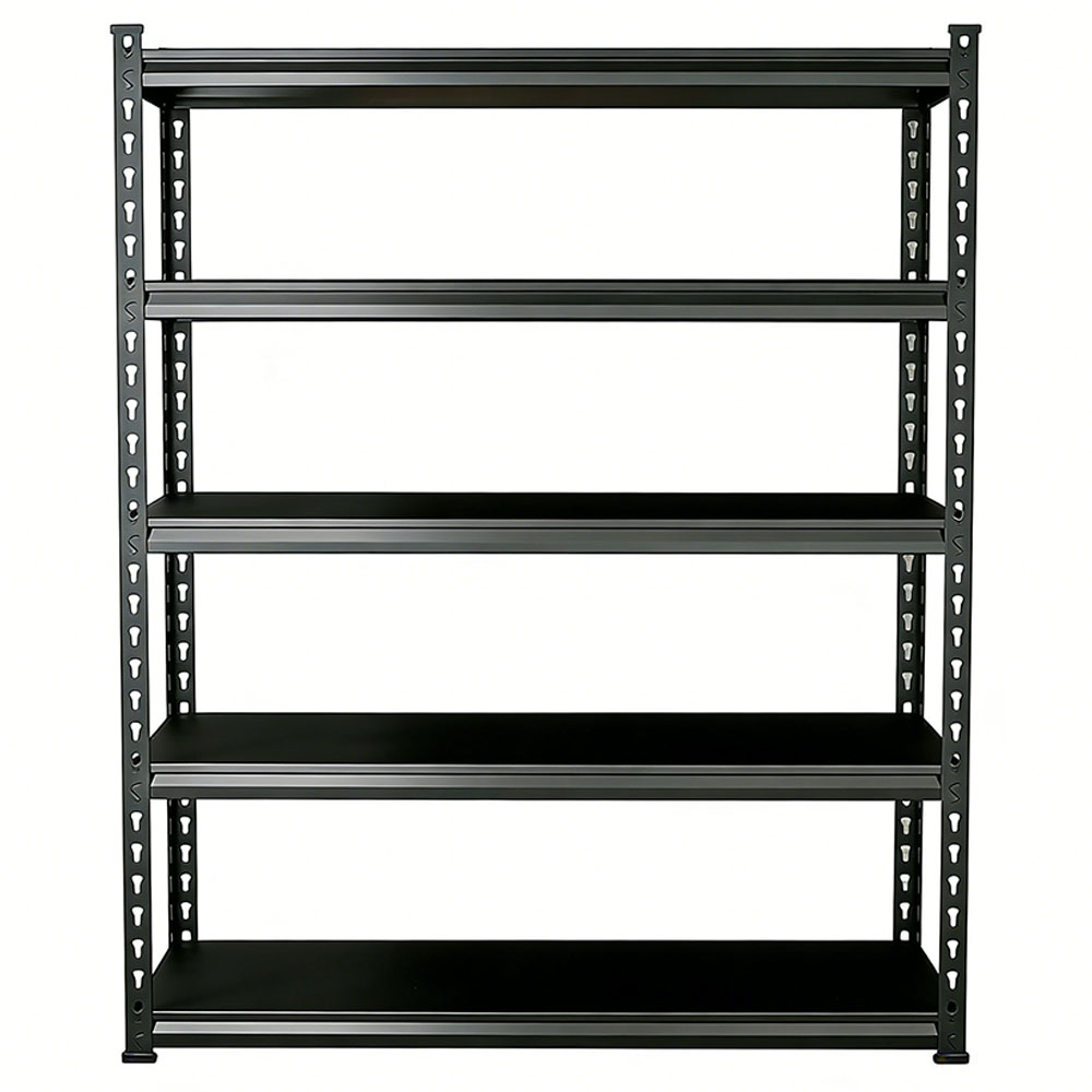 Light Weight 5-Layer Household Shelves Adjustable External Keyhole Shelving for Kitchen & Living Room