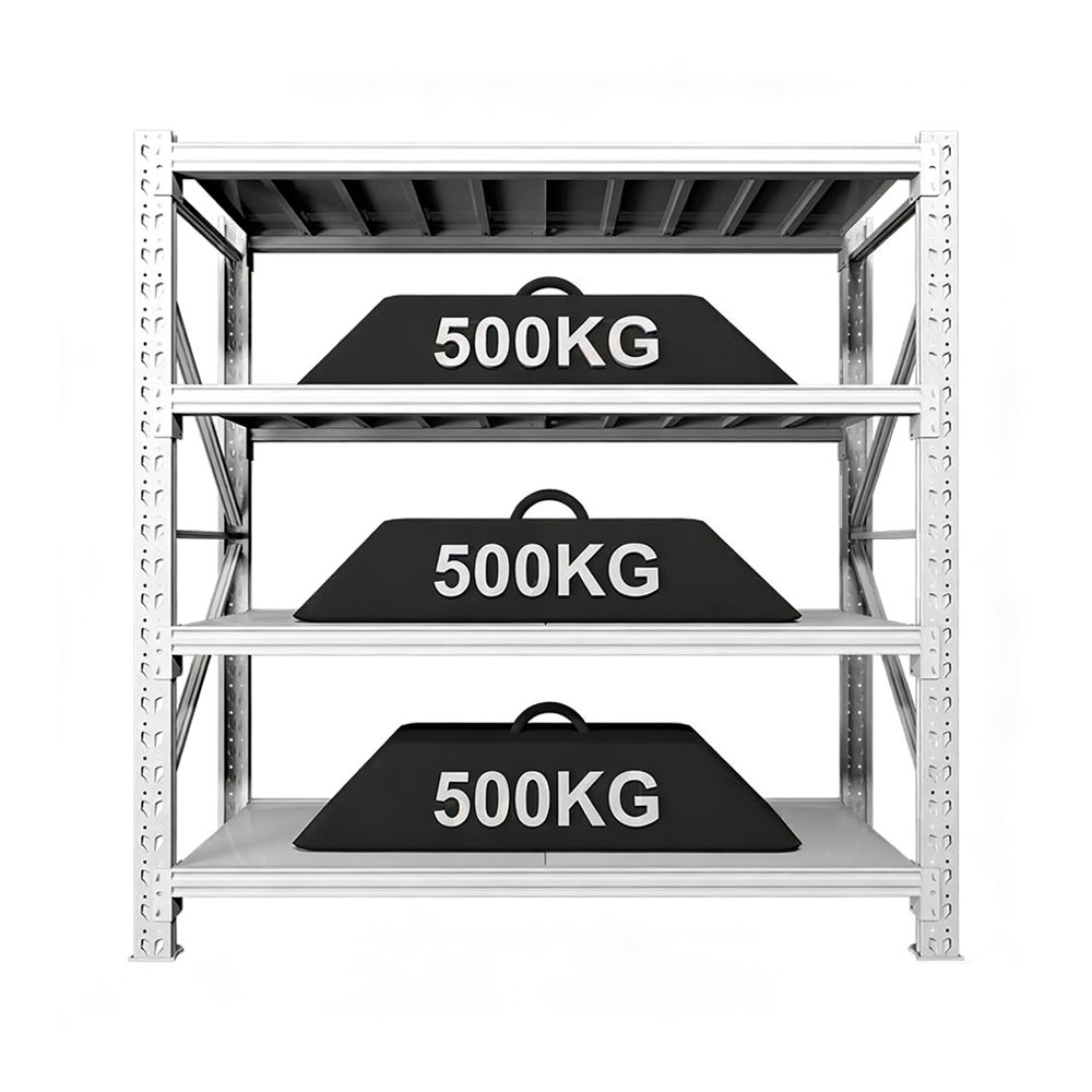 Steel Warehouse Pallet Racking Boltless Adjustable Anti-Rust Powder Coated Storage Shelves