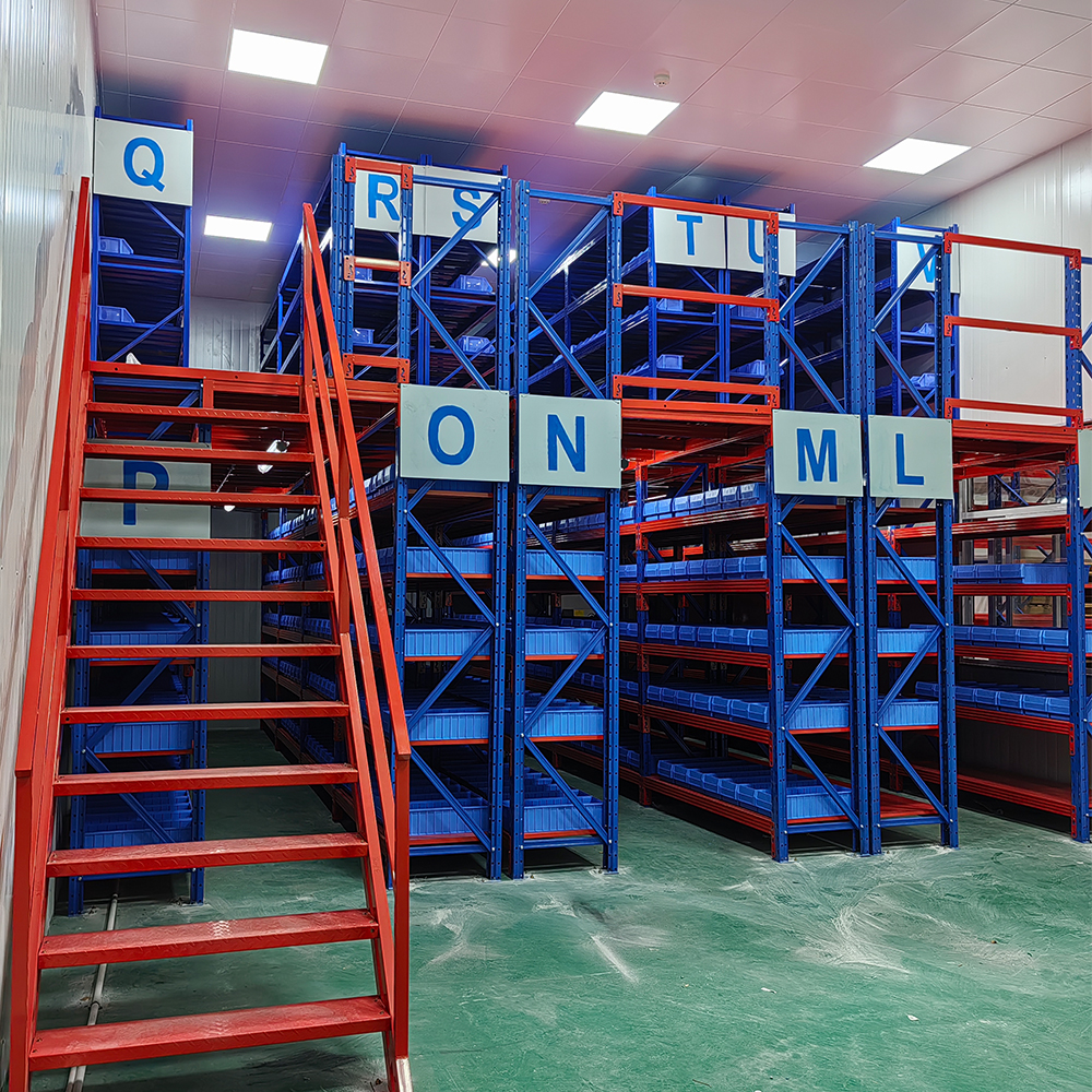 Heavy Duty Steel Mezzanine Platform With Customizable Layers From 2-5, Featuring Modular Grating Floor