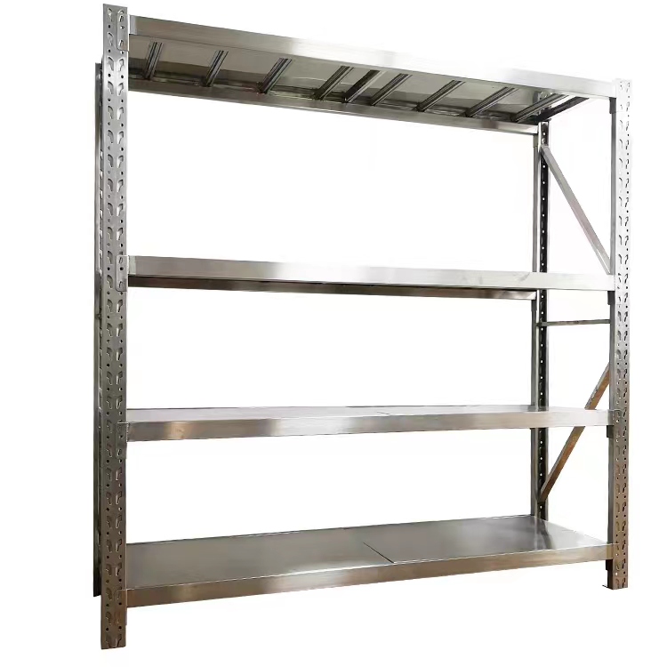 Customized Anti Deformation Stainless Steel Shelves Multi Level Warehouse Shelves for Factory