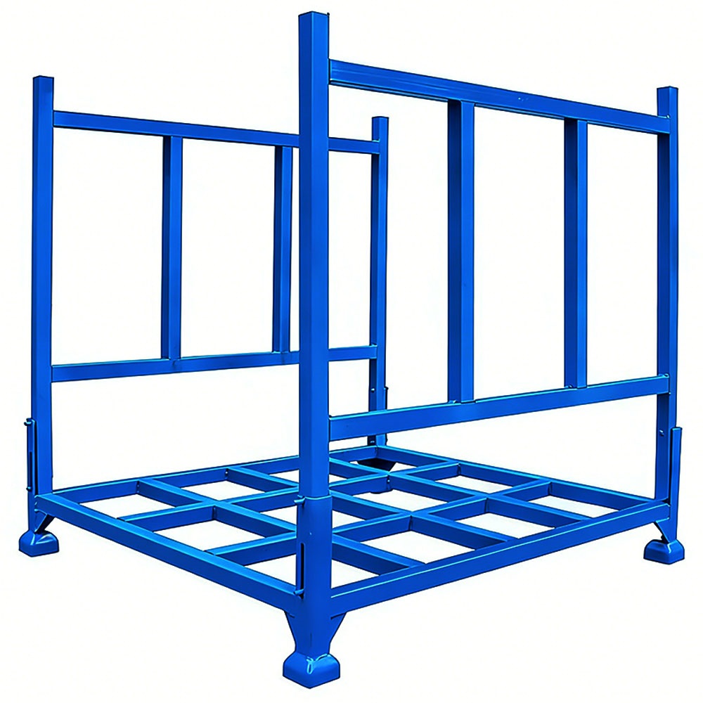 Customized Foldable Stacking Racks Heavy Duty Warehouse Pallet Storage Racking Adjustable Storage Racks