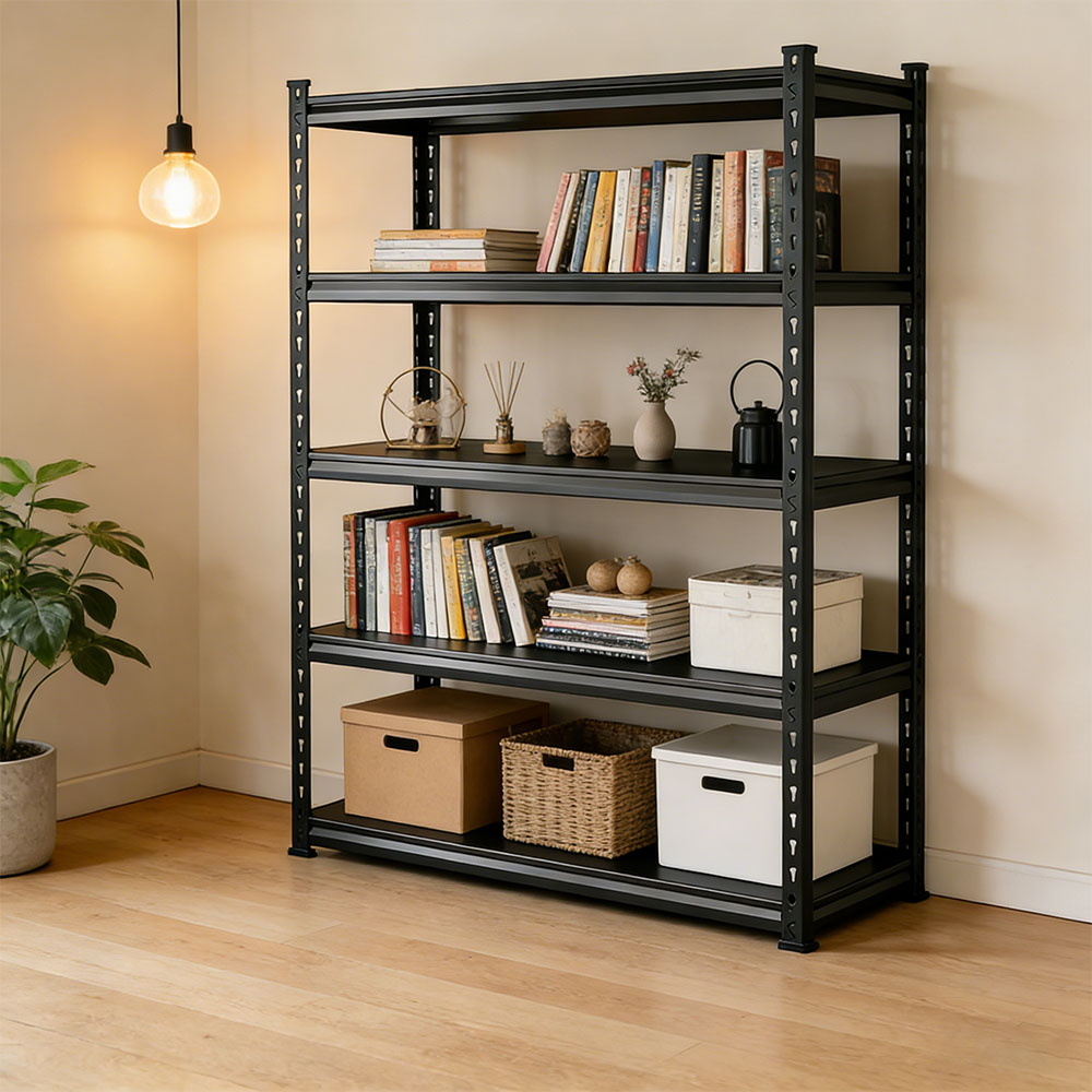 4 Layer Wholesale Shelves Storage Rack Manufacturer Keyhole Warehouse Rack & Supermarket Home Shelving