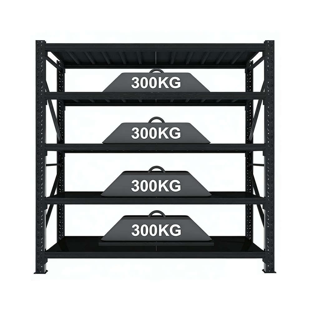 Warehouse Industrial Heavy-Duty Shelving Steel Shelving Warehouse Shelving Storage Cabinet With Shelves and Doors