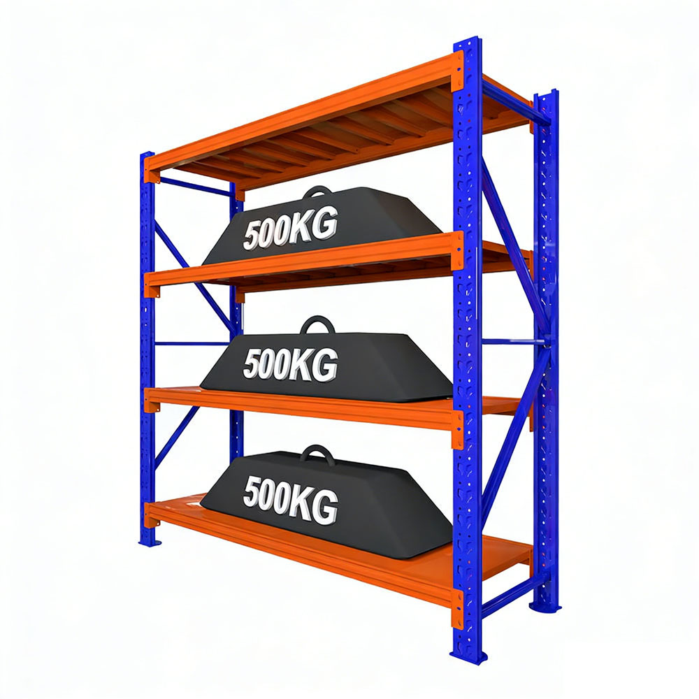 Custom Industrial Multi-Layer Adjustable Warehouse Shelves Boltless Steel Pallet Racking Storage System