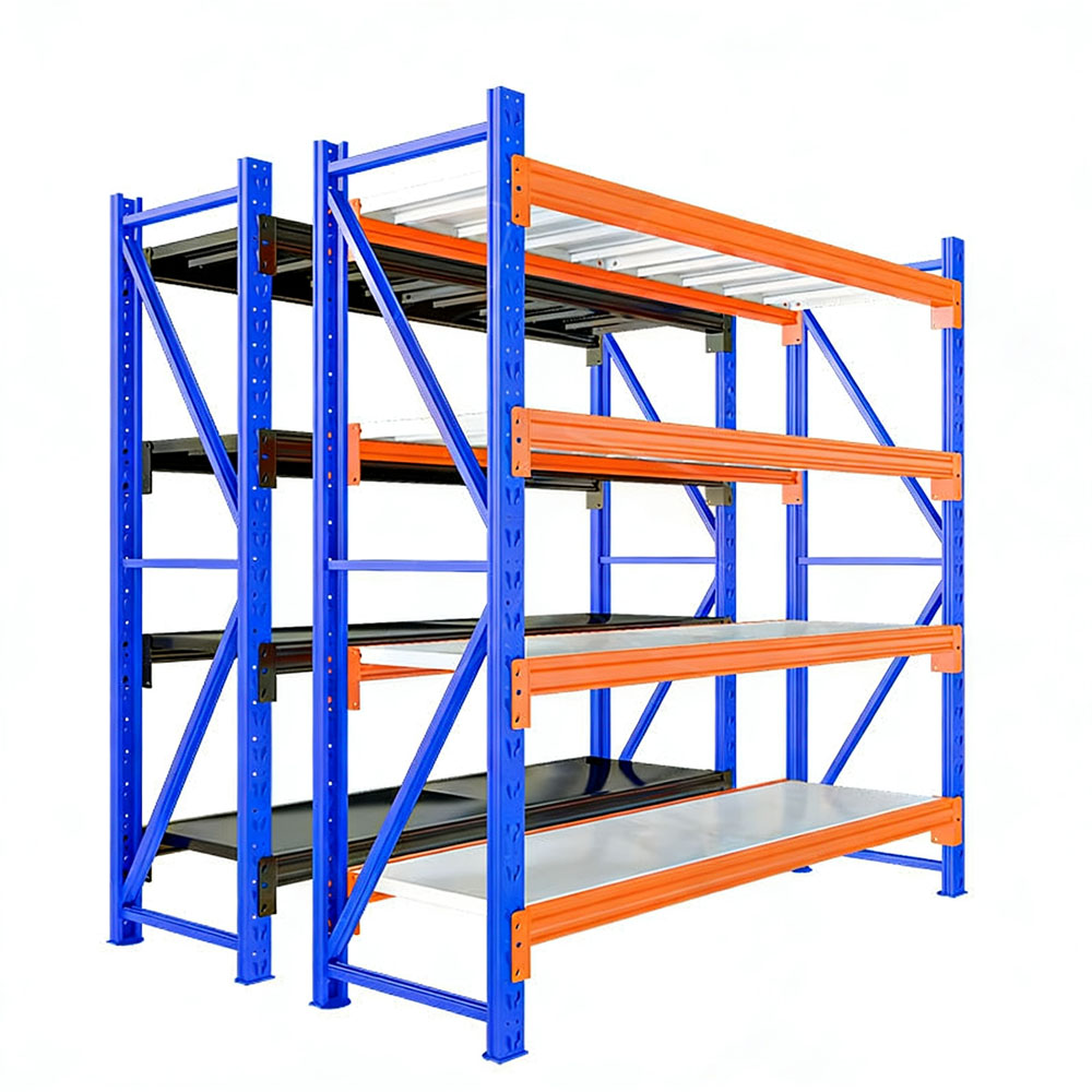 Custom Corrosion Protection Adjustable Boltless Warehouse Rack Steel  Powder Coated Pallet Shelves