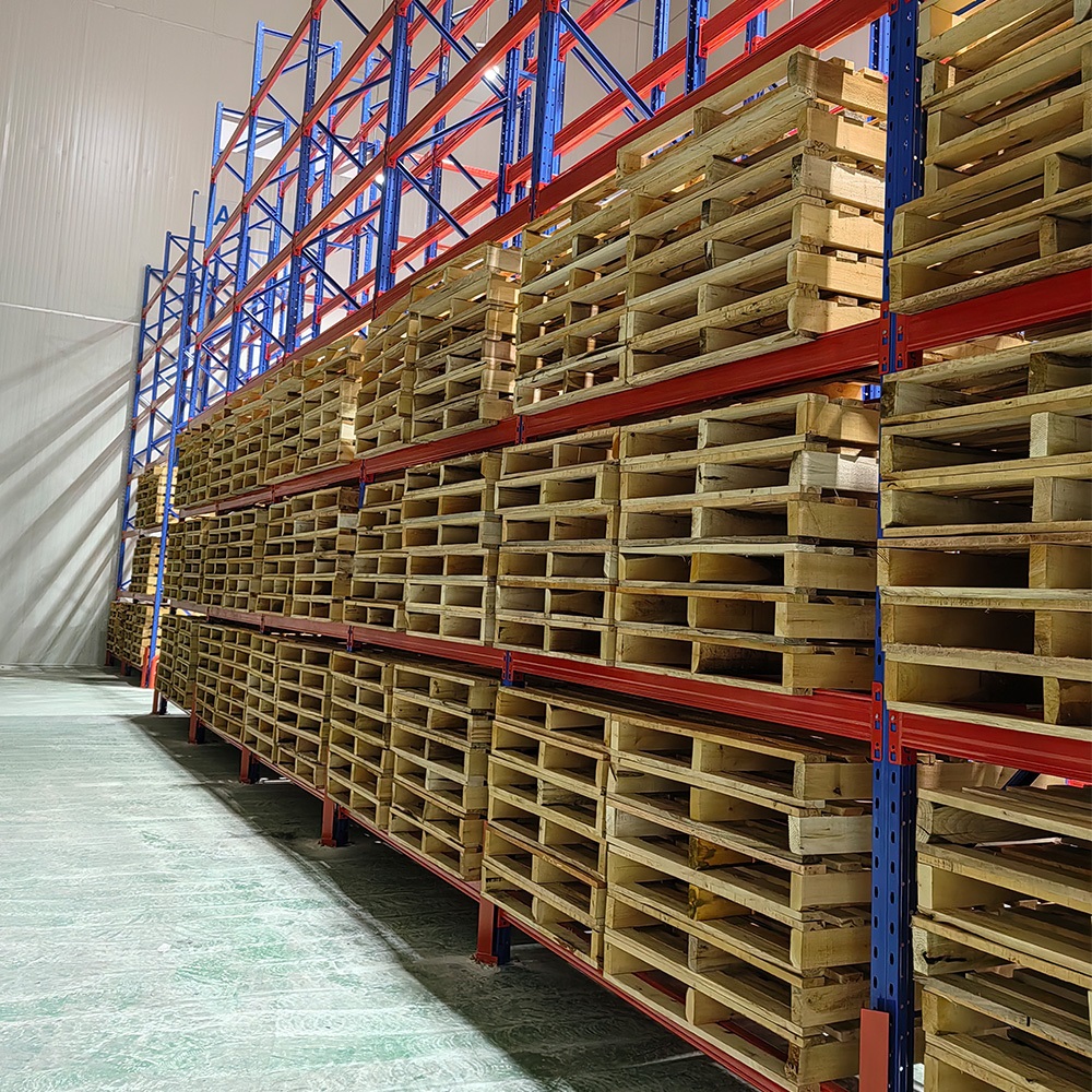 Chinese Supplier Industrial Crossbeam Pallet Racks Multi Tier High Level Racking Super Strong Load Bearing High Bay Shelves
