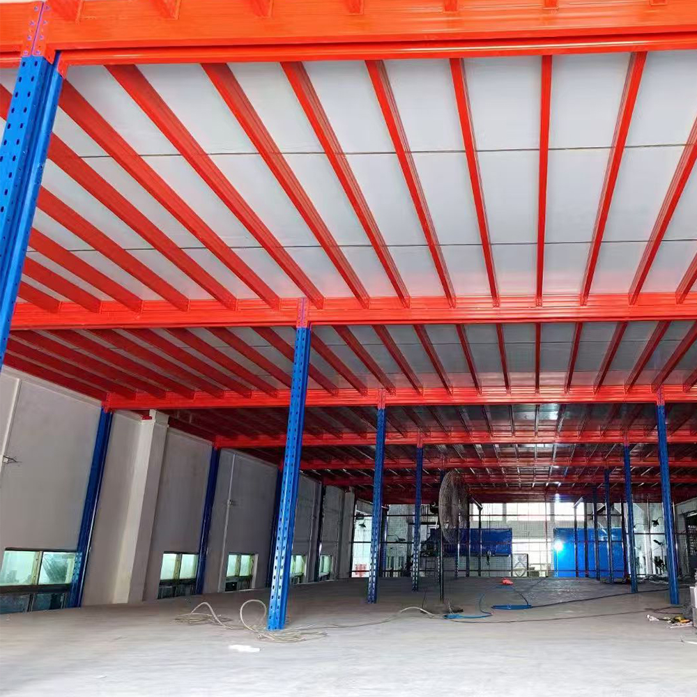 Heavy Duty Warehouse Loft Platform Storage Attic Rack Pallet Racking Mezzanine Floor Rack for Warehouse Storage Racks System