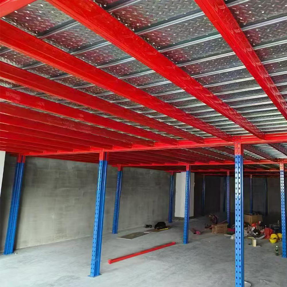 Industrial Heavy Duty Multi-tier Rack Steel Multi-level Shelf Warehouse Rack Steel Platform Mezzanine Floor for Warehousing