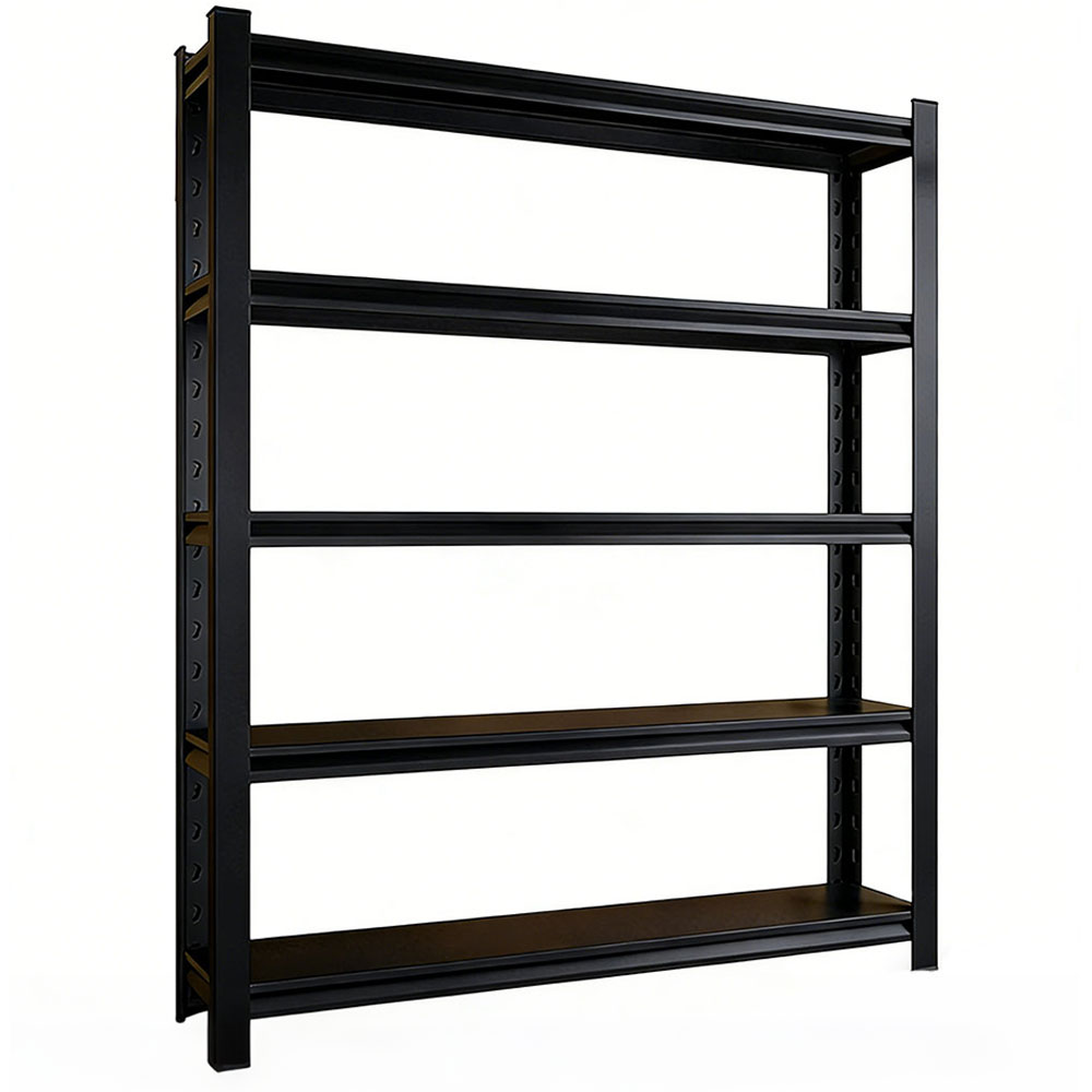 Customized 5-Tier Adjustable Metal Storage Shelving Light Duty Garage Rack Racking for Kitchen & Living Room