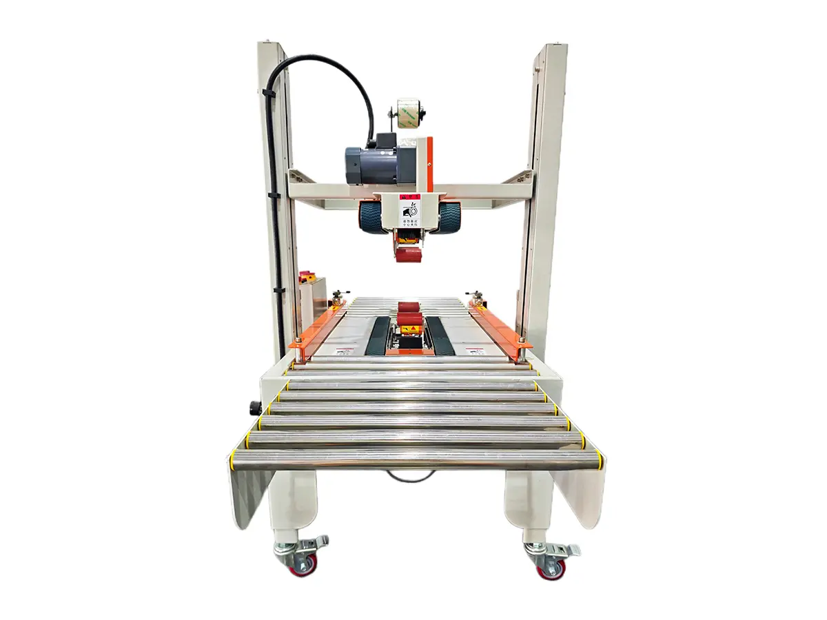 Purchase FJ121  Fully Automatic Top-Bottom Drive Belt Carton Sealer Vendor, Pricelist