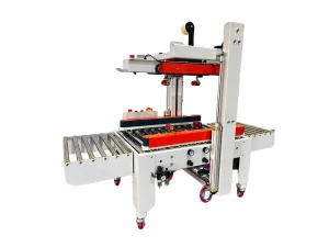 Low Price FJ123 Automatic Top-Side Drive Belt Carton Sealer Egypt Special